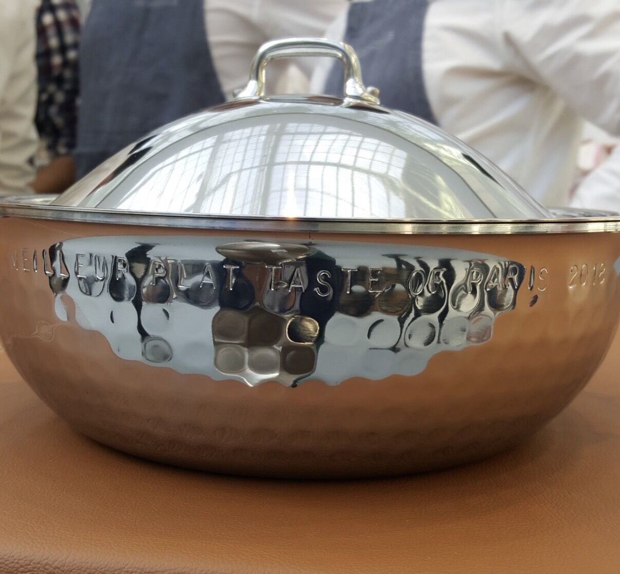 Trophée gravé « Meilleur plat Taste of Paris 2018 »